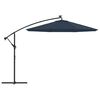 vidaXL Replacement Fabric for Cantilever Umbrella Blue 350 cm