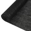 vidaXL Privacy Net Black 1.5x50 m HDPE 150 g/m&sup2;
