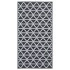 vidaXL Outdoor Carpet ARAKIL Black 160x230 cm PP