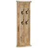 vidaXL Coat Racks 2 pcs Solid Wood Mango 38x100 cm