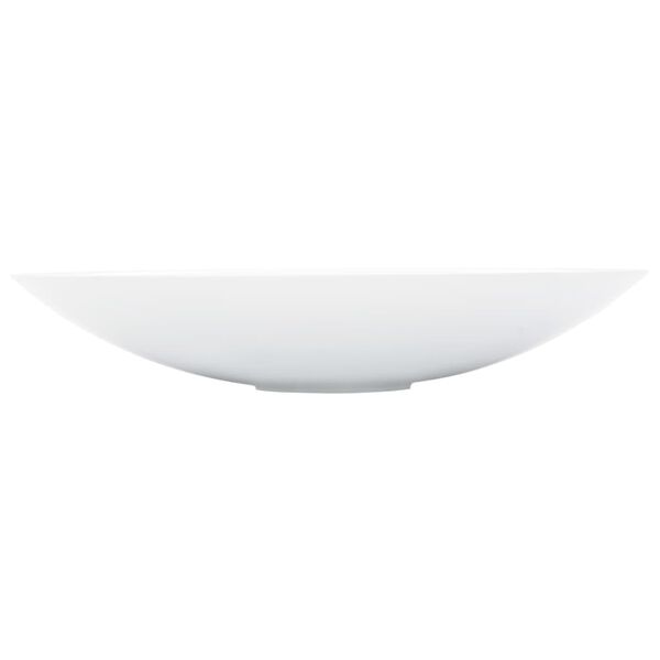 vidaXL Wash Basin 59.3x35.1x10.7 cm Mineral Cast/Marble Cast White
