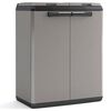 Keter Recycling Cabinet “Split Basic” Grey and Black 85 cm
