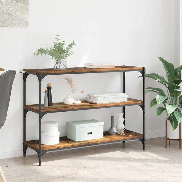 vidaXL Book Cabinet Old wood 100 x 33 x 70.5 cm Engineered wood