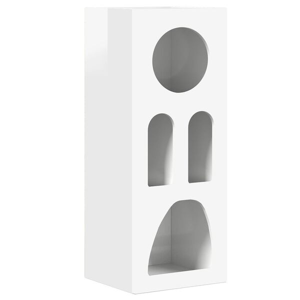 vidaXL Sideboard High Gloss White 40 x 35 x 100.5 cm Engineered Wood