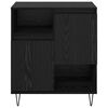 vidaXL Sideboard Black Oak 60 x 35 x 70 cm