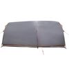vidaXL Tunnel tent Grey and Orange 500 x 348 x 200 cm Taffeta