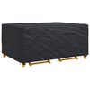 vidaXL Furniture Cover Plain Black 240 x 180 x 100 cm 420D
