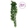 vidaXL Artificial Hanging Plants 12 pcs 339 Leaves 90 cm Green
