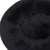 vidaXL Washable Dog & Cat Cushion Black 90x90x16 cm Plush