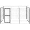 vidaXL Outdoor Dog Kennel Steel 7.26 m&sup2;