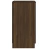 vidaXL Shoe Cabinet Brown Oak 30x35x70 cm Engineered Wood