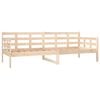 vidaXL Day Bed without Mattress Solid Wood Pine 80x200 cm