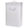 Bathroom Solutions Foldable Laundry Basket White