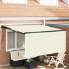 vidaXL Retractable Awning Cream 300 x 250 cm Polyester and Aluminium