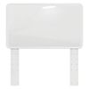 vidaXL Headboard Gloss White 75 cm Engineered wood
