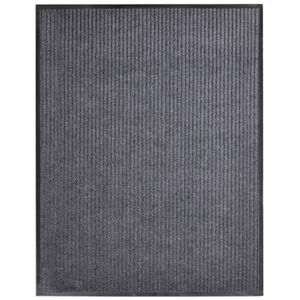 vidaXL Door Mat Grey 117x220 cm PVC