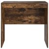 vidaXL Desk Smoked oak 80 x 50 x 76 cm Engineered wood