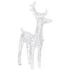vidaXL Christmas Reindeers 6 pcs Cold White 240 LEDs Acrylic