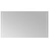 vidaXL LED Bathroom Mirror 90x50 cm
