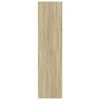 vidaXL Wardrobe Sonoma Oak 50x50x200 cm Engineered Wood