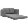 vidaXL Folding Sofa Bed Dark Grey 148 x 71 x 83 cm Velvet