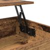 vidaXL Coffee Table Old Wood 70 x 50 x 54.5 cm Engineered Wood