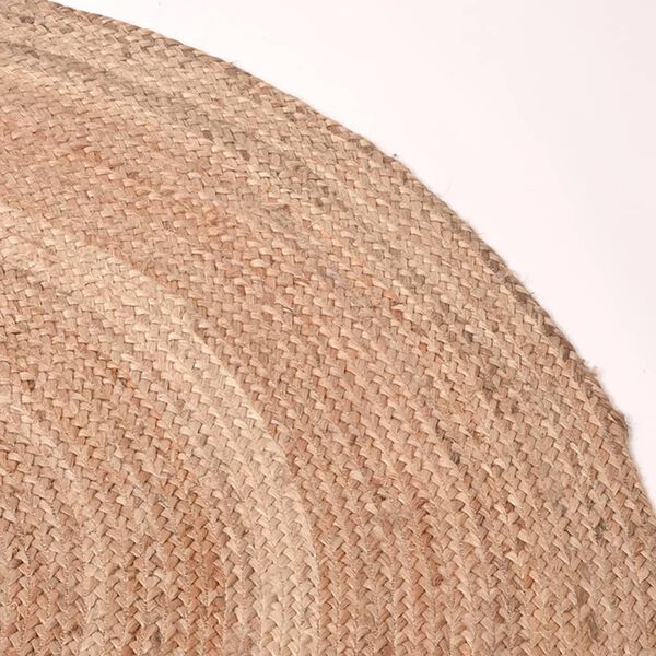 LABEL51 Carpet Jute Round 150 cm Natural