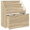 vidaXL Kids Bookshelf Sonoma Oak 60 x 29.5 x 69 cm Engineered Wood