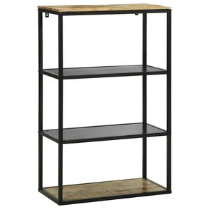 vidaXL Bookcase Brown 70 x 35 x 110 cm Solid Mango wood