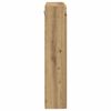vidaXL Bathroom Mirror Cabinet TULUM Artisan Oak 60 x 16.5 x 78 cm