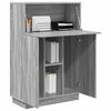 vidaXL Desk Grey Sonoma 71.5 x 31.5 x 106.5 cm Engineered Wood
