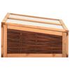 vidaXL Greenhouse 120x80x45 cm Solid Pinewood and Willow