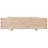 vidaXL Garden Planter 100x100x26.5 cm Solid Wood Pine