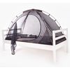 DERYAN Mosquito Bed Tent 200x90x110 cm Black