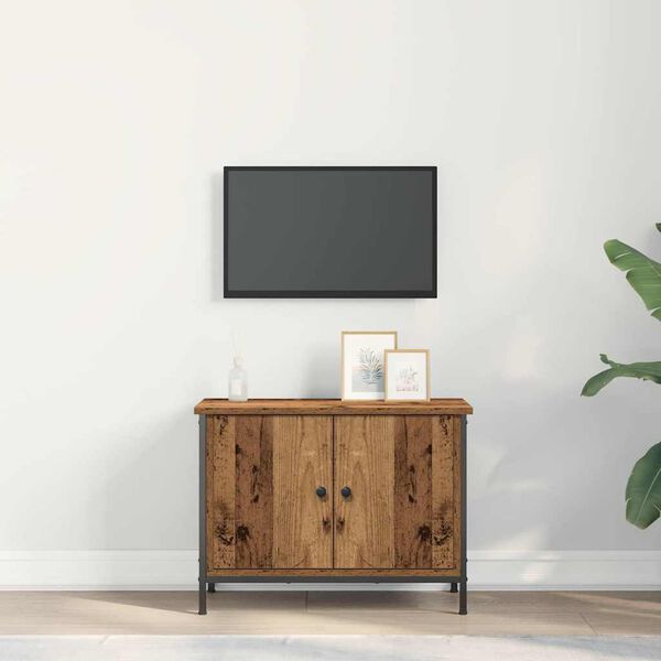vidaXL TV Cabinet Old Wood 60 x 35 x 45 cm Engineered Wood