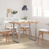 vidaXL Dining Table 118x58x76 cm Solid Acacia Wood
