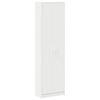 vidaXL Wardrobe with Shelf White 55 x 25 x 189 cm Engineered Wood