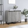 vidaXL Sideboards 2 pcs Grey Sonoma 40x35x70 cm Engineered Wood