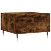 vidaXL Coffee Table Smoked Oak 55x55x36.5 cm Engineered Wood
