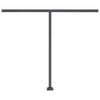 vidaXL Freestanding Manual Retractable Awning 300x250 cm Blue/White