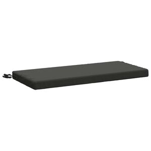vidaXL Bench Cushion SOEST 100% Polyester Anthracite 80 x 40 x 5 cm