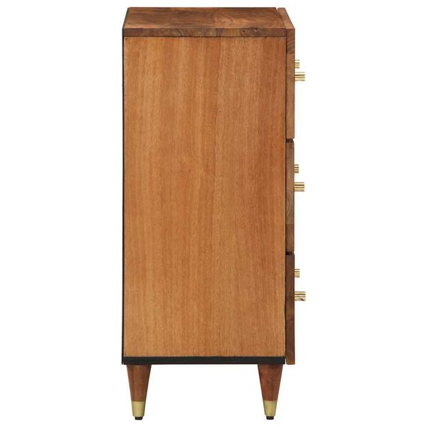 vidaXL Side Cabinet 60x33x75 cm Solid Wood Mango