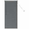 vidaXL Venetian Blinds Manual Dark Grey 130 x 65 cm Aluminium