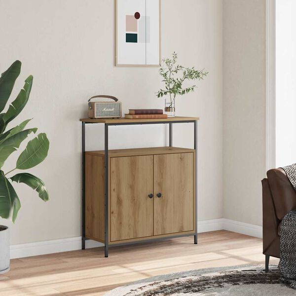 vidaXL Sideboard Artisan Oak 70x30x80 cm Engineered Wood