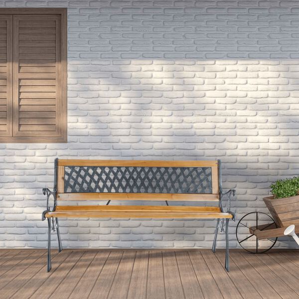 HI Garden Bench 126 cm Wood