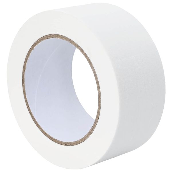 vidaXL Painter Masking Tapes 24 pcs White 50mm x 50m Paper
