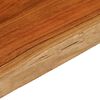 vidaXL Table Top 60x40x3.8 cm Rectangular Solid Wood Acacia Live Edge