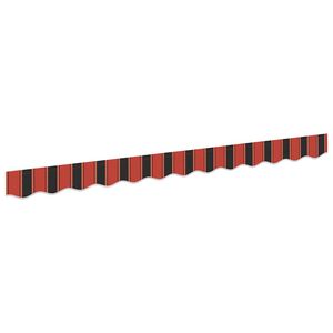 vidaXL Awning Valance Multicolour 230 x 20 cm Canvas