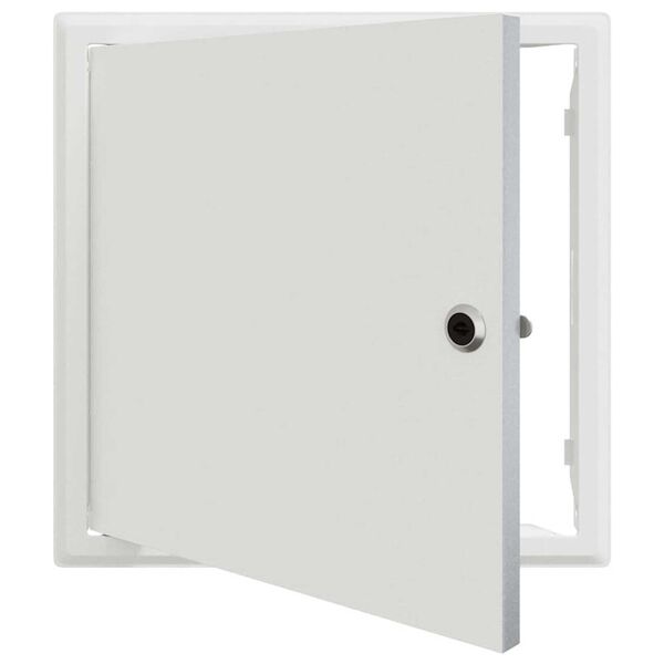 vidaXL Access Panel White 33 x 33 x 3 cm Steel