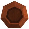 vidaXL Planter Rusty 50 x 50 x 40 cm Weathering Steel